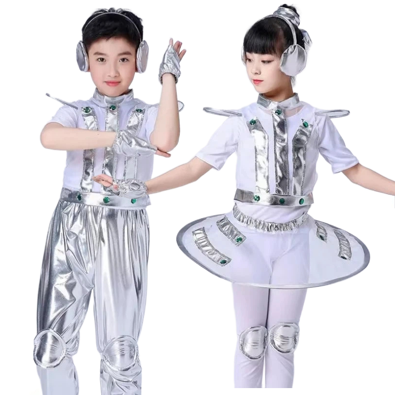 Robot Kit - Kids Robot Space Future Style Costume