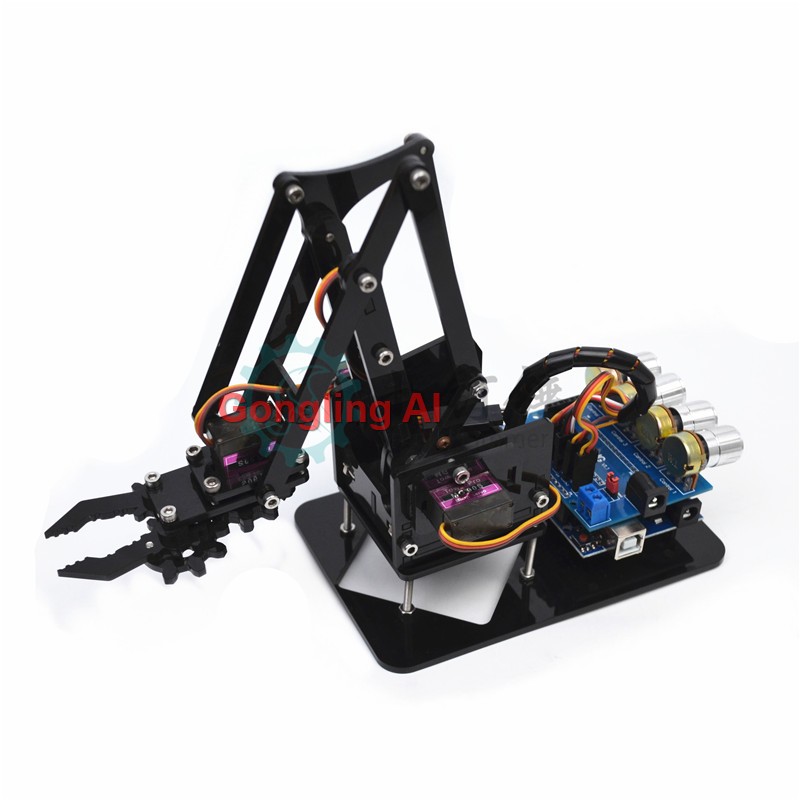Robot Arm Metal - STEM 4 DOF Robot Arm Servo