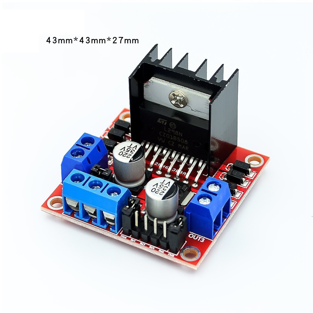 CLCU Smart Car 2-Wheel Kit Wit - đánh giá và giá L298N Module
