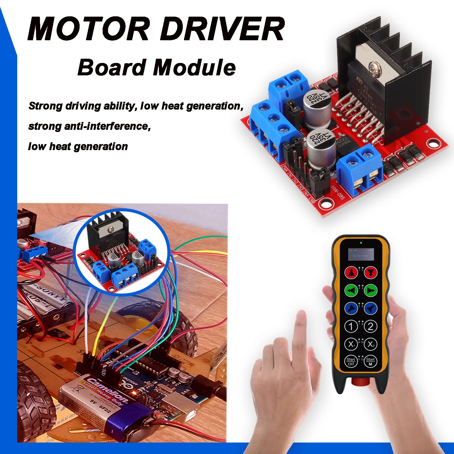 L298N Motor Drive Controller B - đánh giá và giá Motor Driver L298N