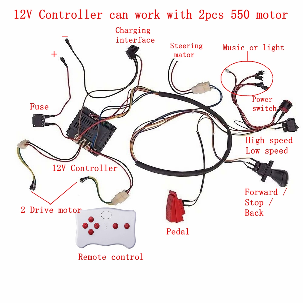 Trẻ Em Xe Ô Tô Điện DIY Sửa Đổ - đánh giá và giá Robot Car Kit