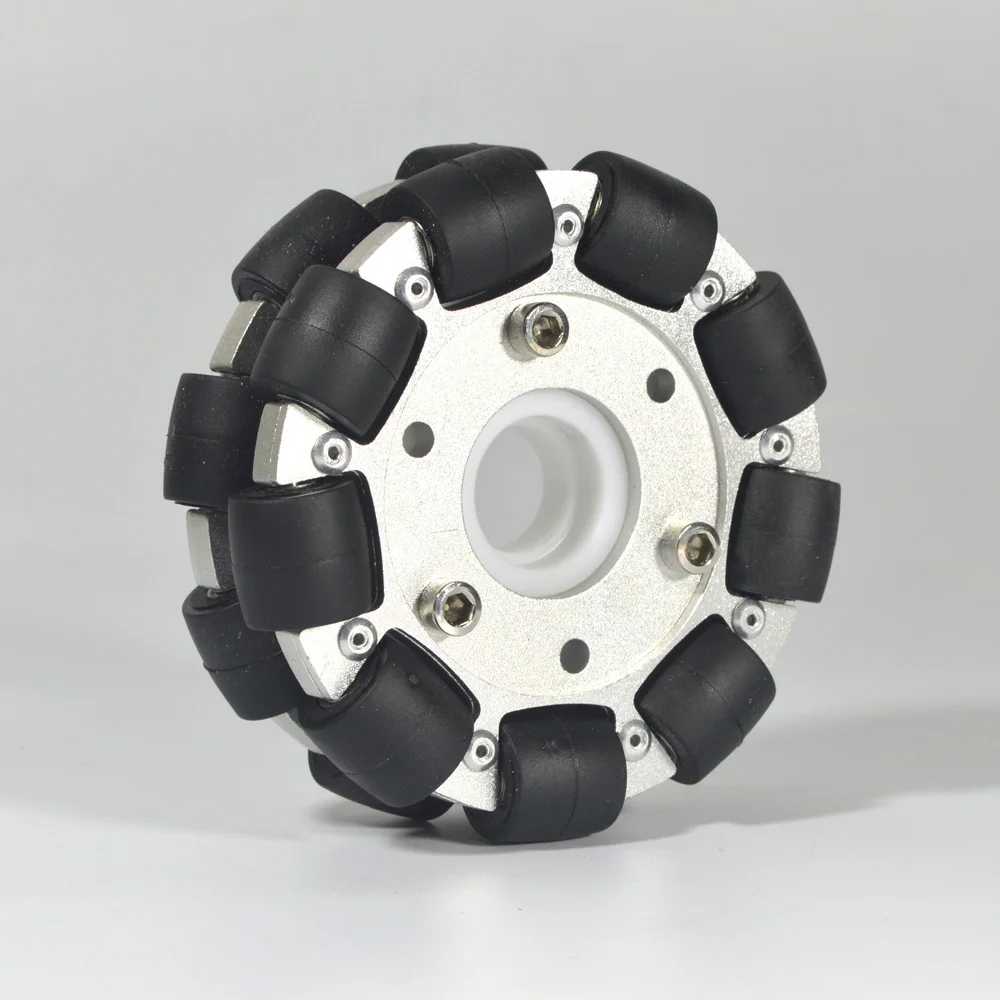 4inches/100mm Double Aluminium - đánh giá và giá Robot Wheel