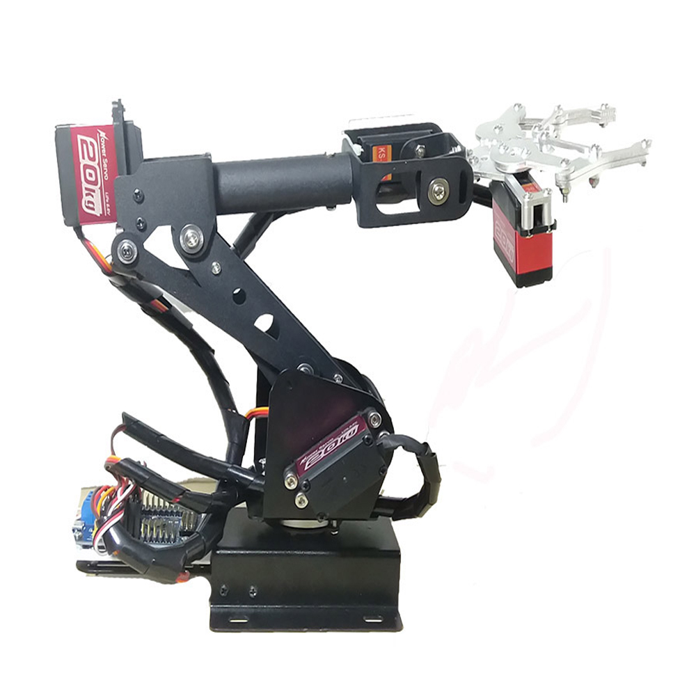 Ps2 Control 6 DOF Robotic Arm  - đánh giá và giá Robot Gripper Claw