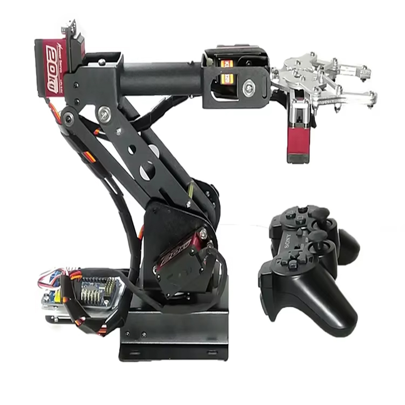 Ps2 Control 6 DOF Robotic Arm  - đánh giá và giá Robot Gripper Claw