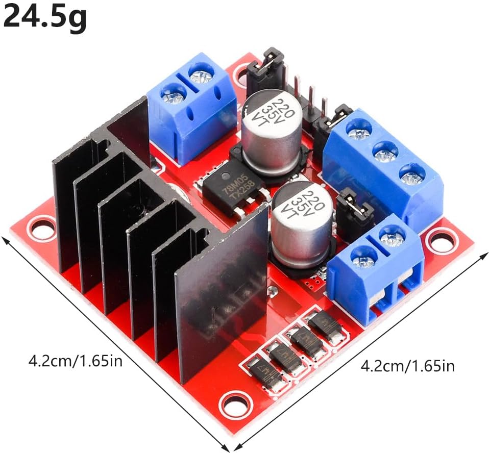 L298N driver board module L298 - đánh giá và giá Motor Driver L298N