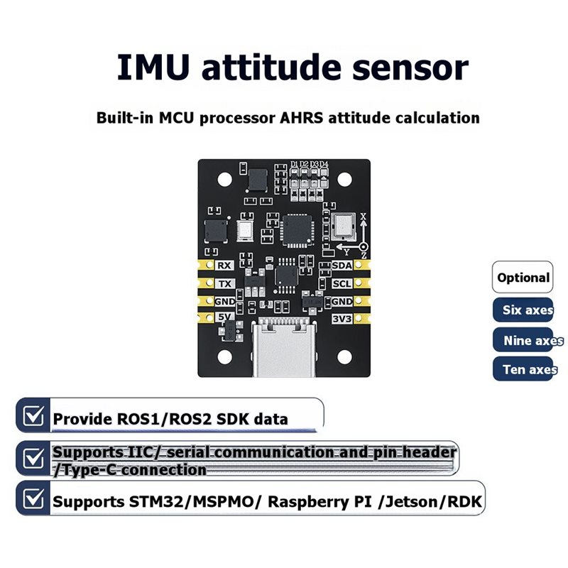 B92B 10-Axis IMU Sensor Module - đánh giá và giá Ros Robot