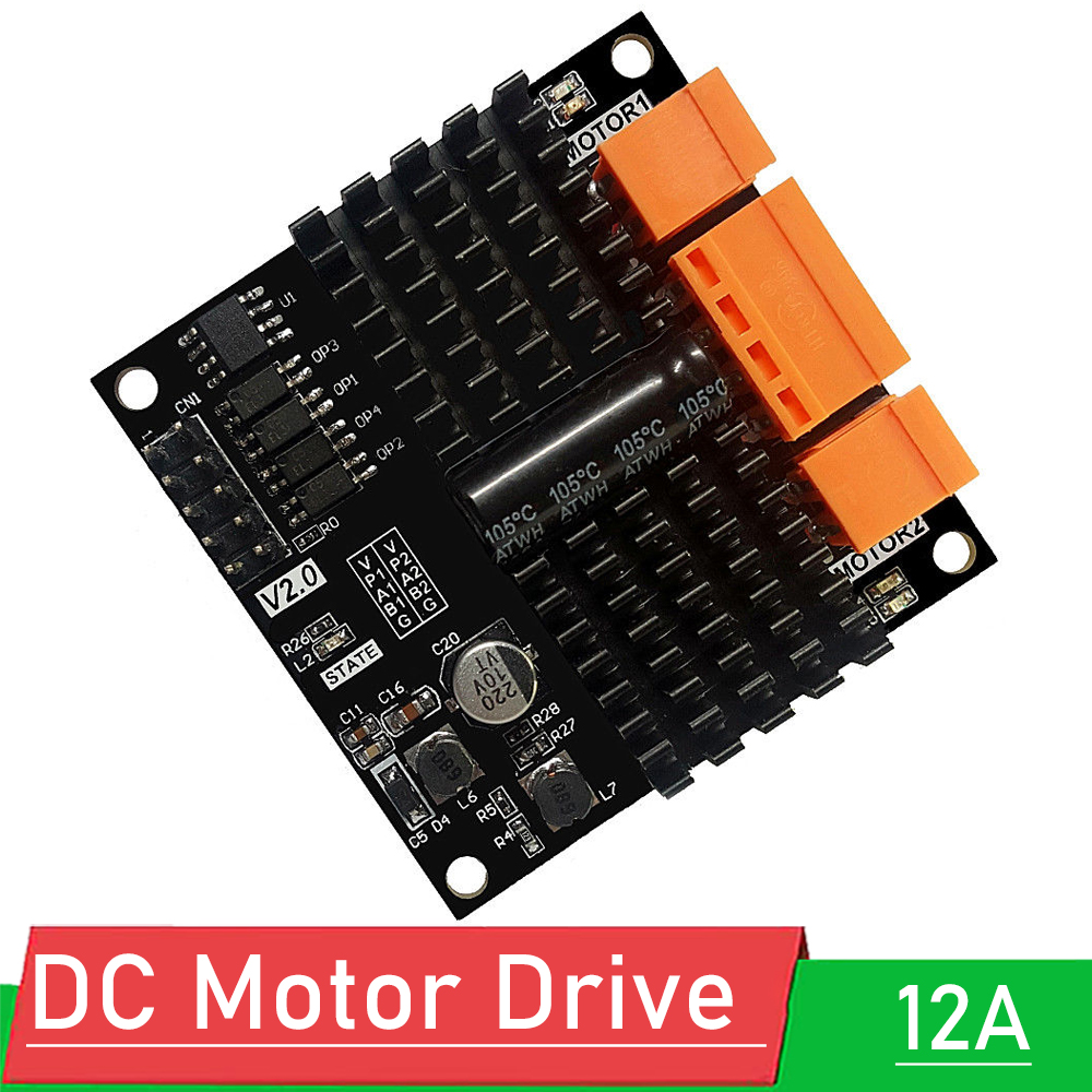 12V 24V 12A Kênh Đôi DC Bàn Ch - đánh giá và giá L298N Module