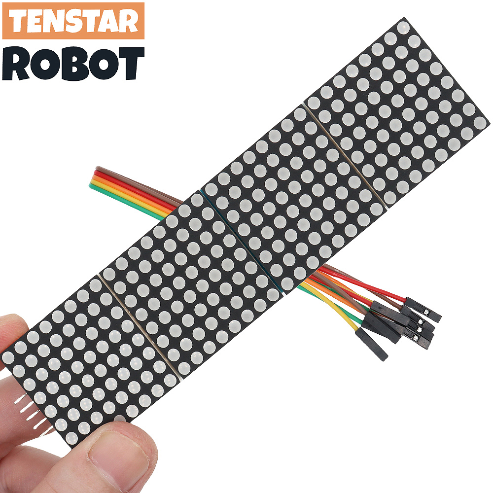 MAX7219 Dot Matrix Module Micr - đánh giá và giá Line Follower Robot