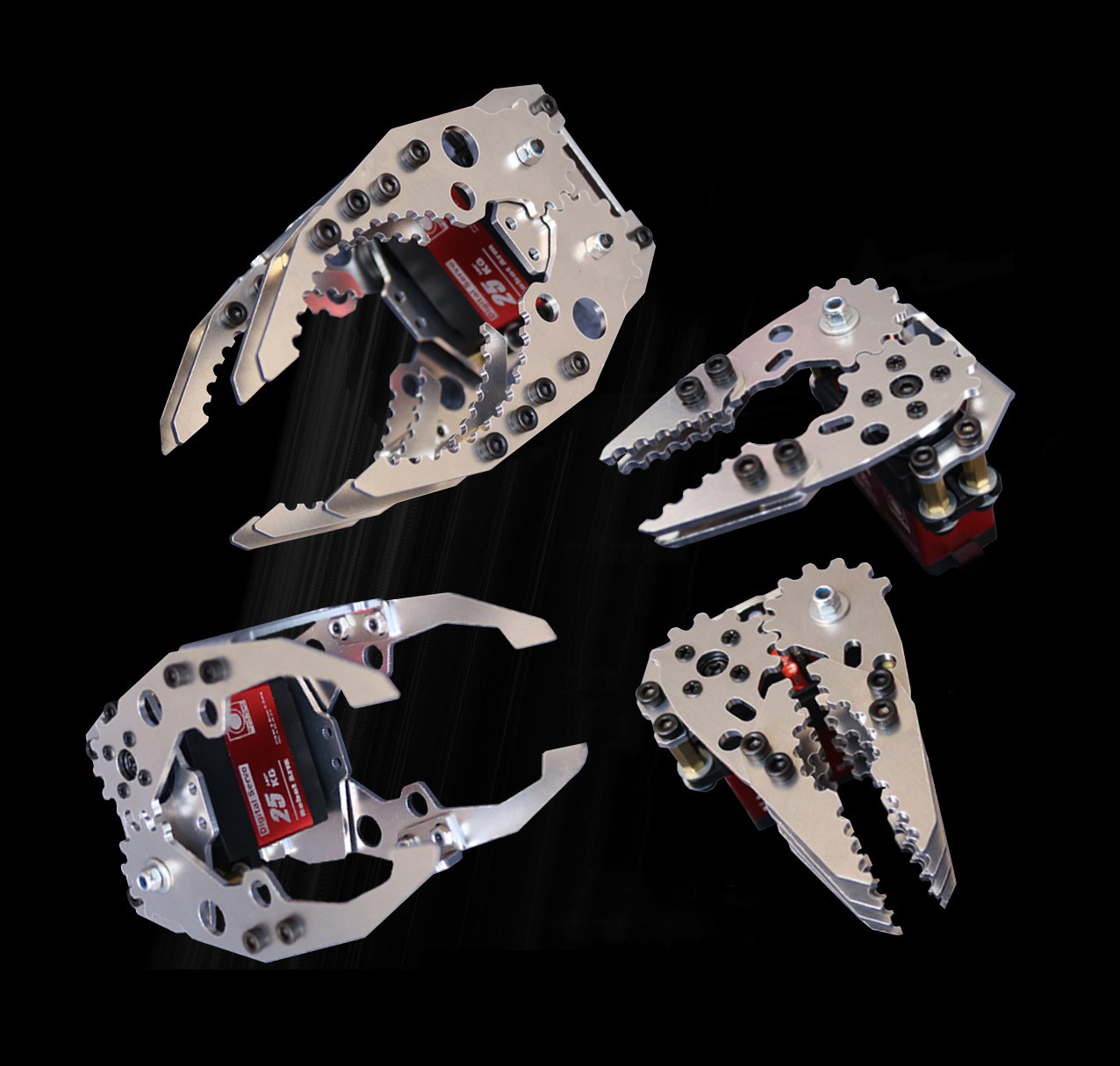 Mới Kim Loại Cơ Khí Kẹp Tay Vu - đánh giá và giá Robot Gripper Claw
