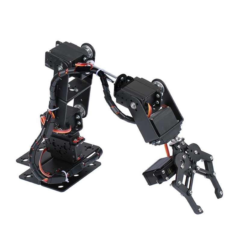 STEAM DIY 6 DOF Robot Metal Al - đánh giá và giá Arduino Robot