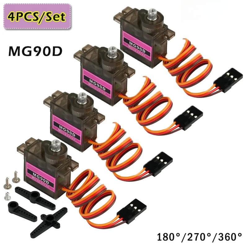 4CPS/Set 9g MG90D Micro Digita - đánh giá và giá Micro Servo