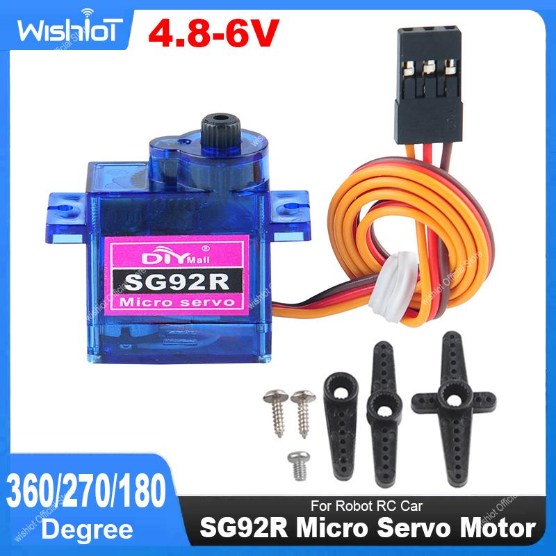 SG92R Micro Servo Motor 4.8-6V - đánh giá và giá Micro Servo