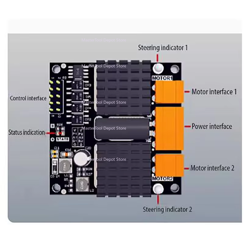 12V24V 12A dual DC motor drive - đánh giá và giá L298N Module