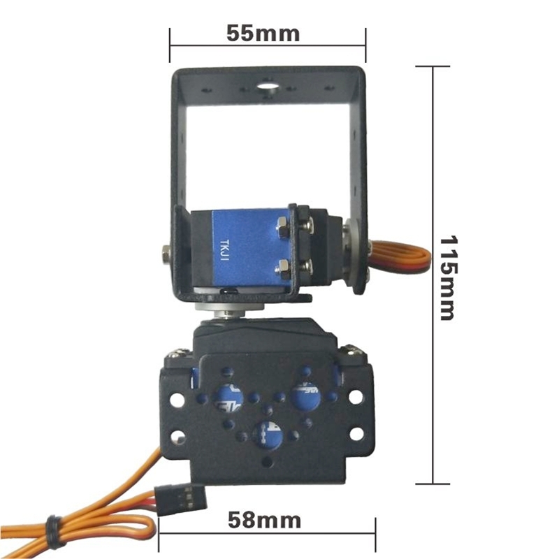 2 DOF Robotic Pan And Tilt Ser - đánh giá và giá Arduino Robot