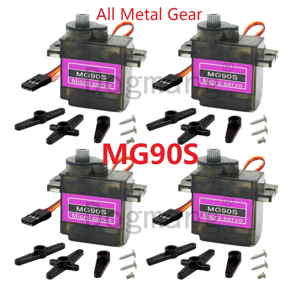 MG90S Servo 1/2/4/10/20/50 Pcs - đánh giá và giá Micro Servo