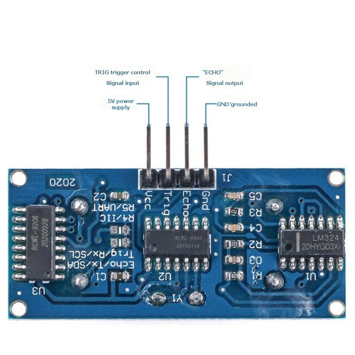 6PCS HC-SR04 Ultrasonic Sensor - đánh giá và giá Ultrasonic Distance Sensor