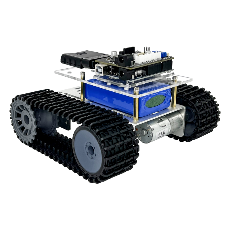 Tracked Chassis Smart Car UNO  - đánh giá và giá Robot Bluetooth Car