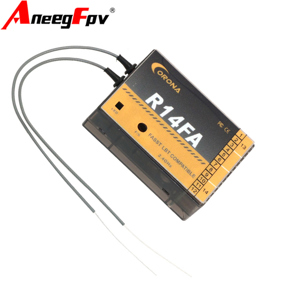 Corona R14FA 14CH RC Model Rec - đánh giá và giá Micro Servo
